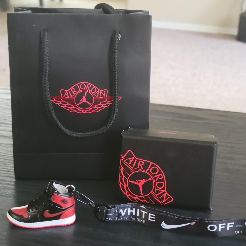 Nike jordan keychain lanyard